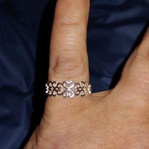 Sterling silver adjustable ring